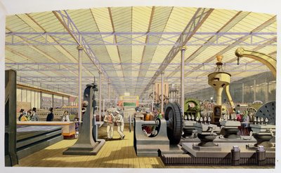 Inside Machinery Hall by English School